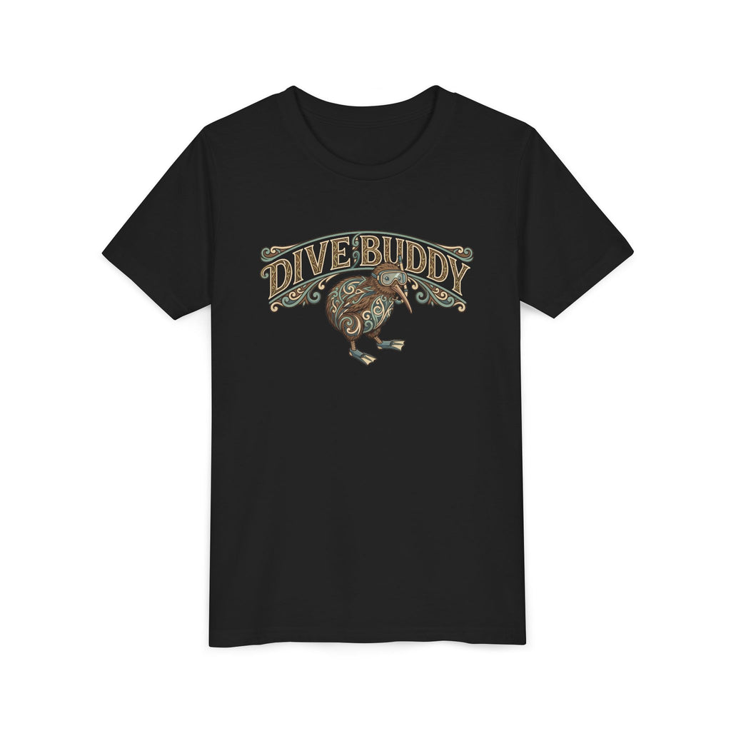"Dive Buddy" - Kiwi Bird Snorkeling - Kids Tee