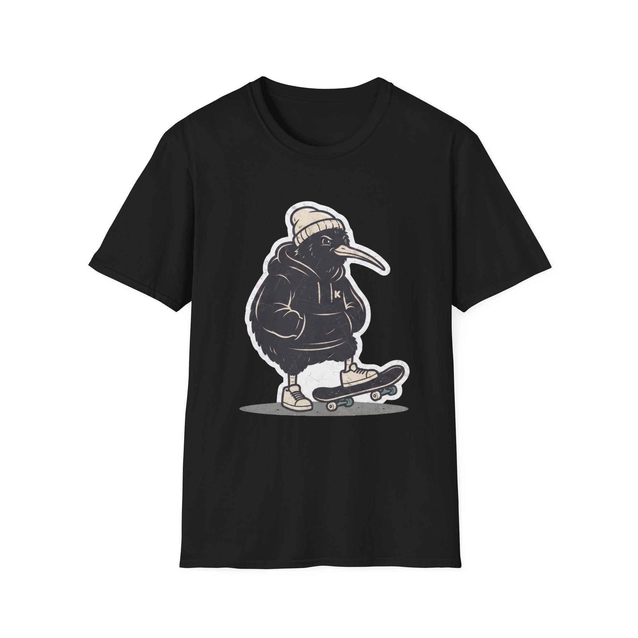 Skateboardin' Kiwi Bird