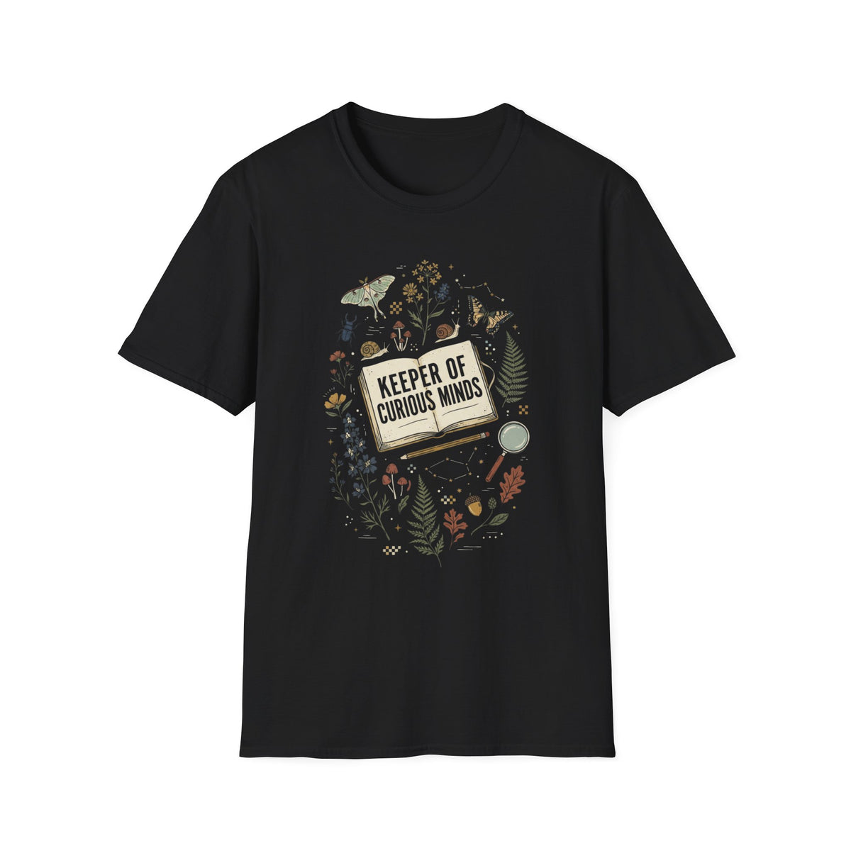 Keeper of Curious Minds T +Adult Size