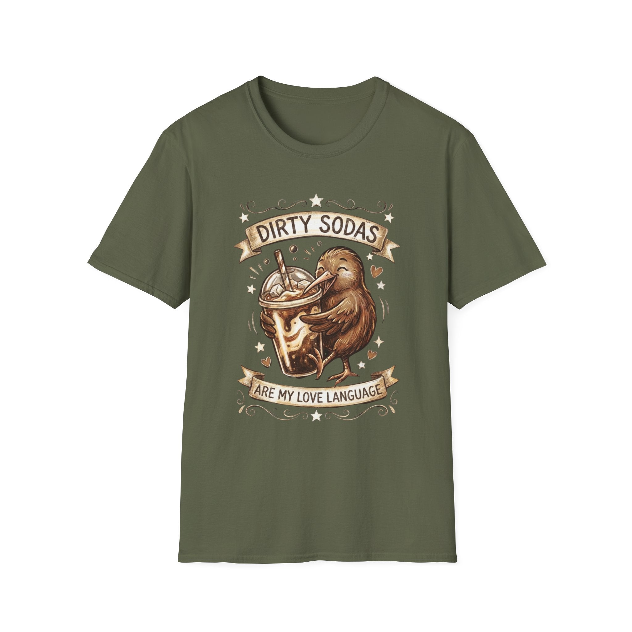 "Dirty Sodas Are My Love Language" Kiwi T + Adult Size