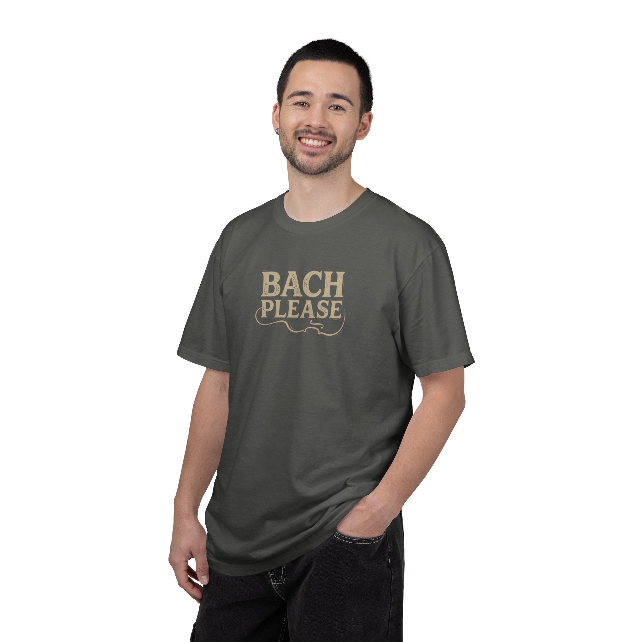 Bach Please Music Pun Graphic Tee