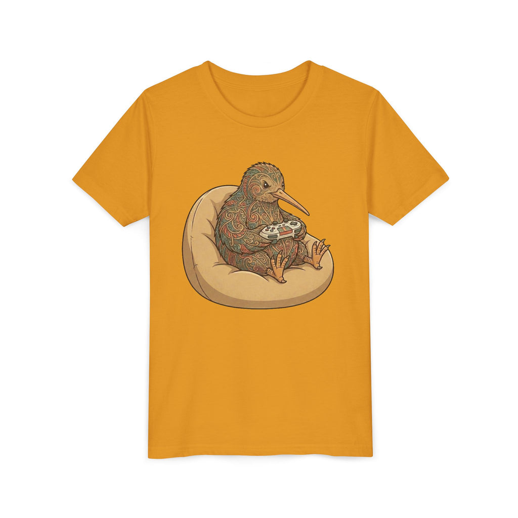 Youth Tee —Kiwi Bird Gaming Graphic