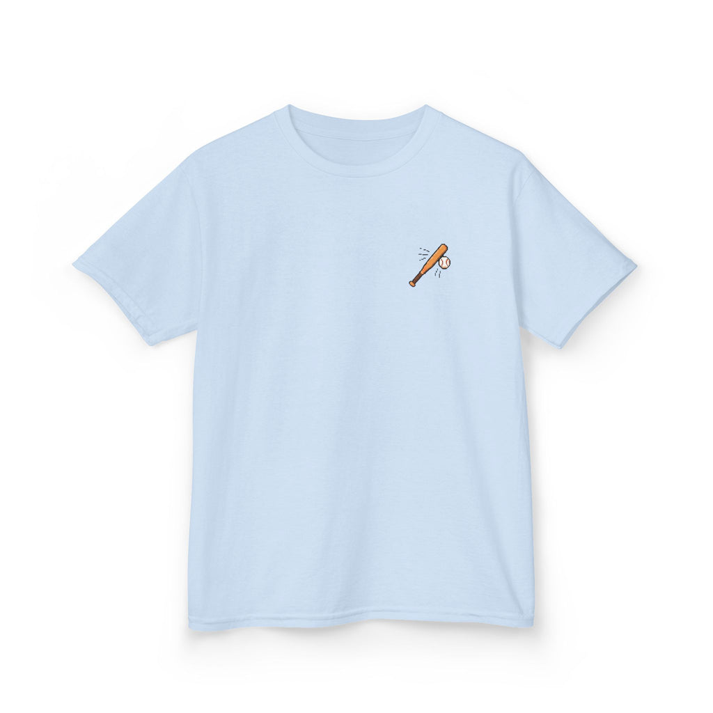 "Dinger!" Pixel Art Baseball T-Shirt – Double-Sided Sports Graphic Tee