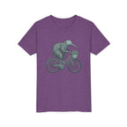 Kids Kiwi Bird Bicycle T‑Shirt – Cute Animal Cycling Graphic Tee for Children