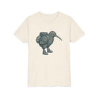 Kiwi Hiker Youth Tee — Adventure Kids Graphic T-Shirt