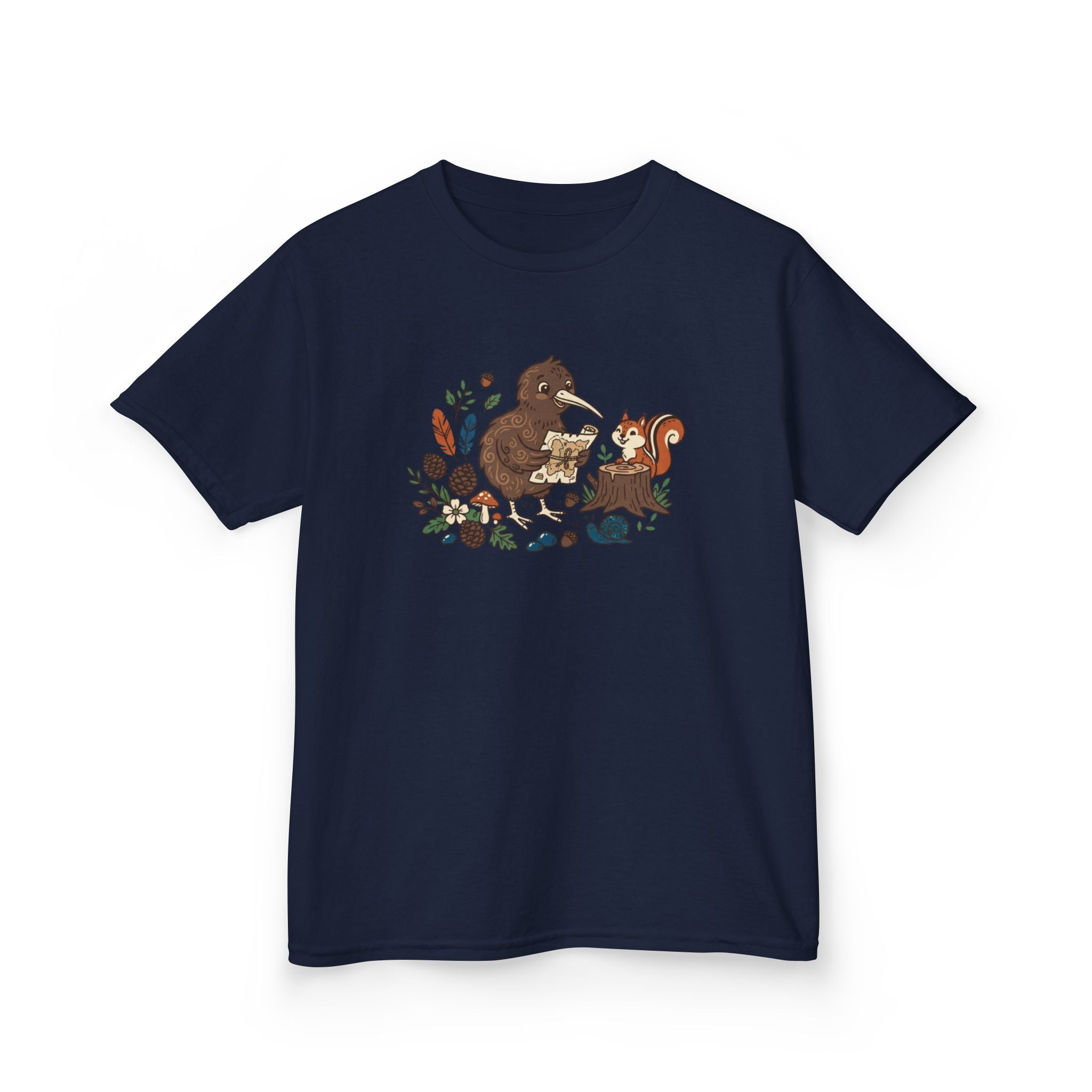 Woodland Friends Kiwi & Squirrel Graphic