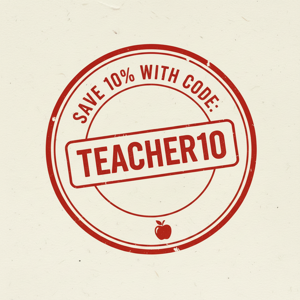 Save 10% Badge - Red